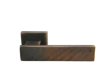 LATUS MG2202 - Bronze door handle on rose by Fama International - view 2